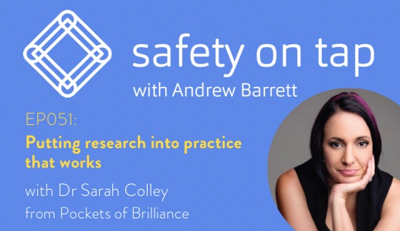 Ep051: Putting research into practice that works, with Dr Sarah Colley