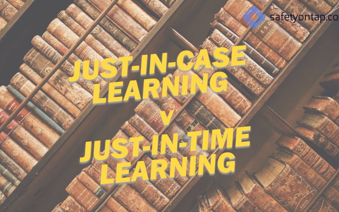 Ep060: Just-in-case learning vs just-in-time learning
