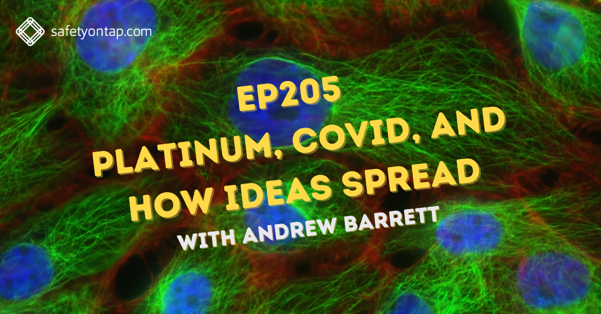 Ep205: Platinum, Covid, and how ideas spread, with Andrew Barrett